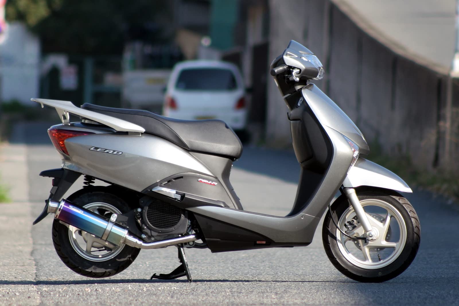 Amazon | Realize リード110 マフラー EBJ-JF19 2008年～2009年モデル